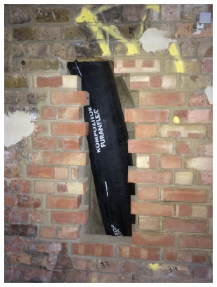 Furanflex in a Brick Chimney