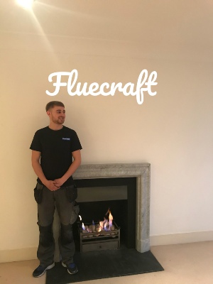 Flue Installer / Gas Engineer: Callum Peach.